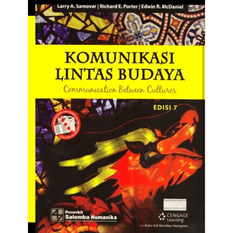

KOMUNIKASI LINTAS BUDAYA edisi 7 by LARRY A. SAMOVAR