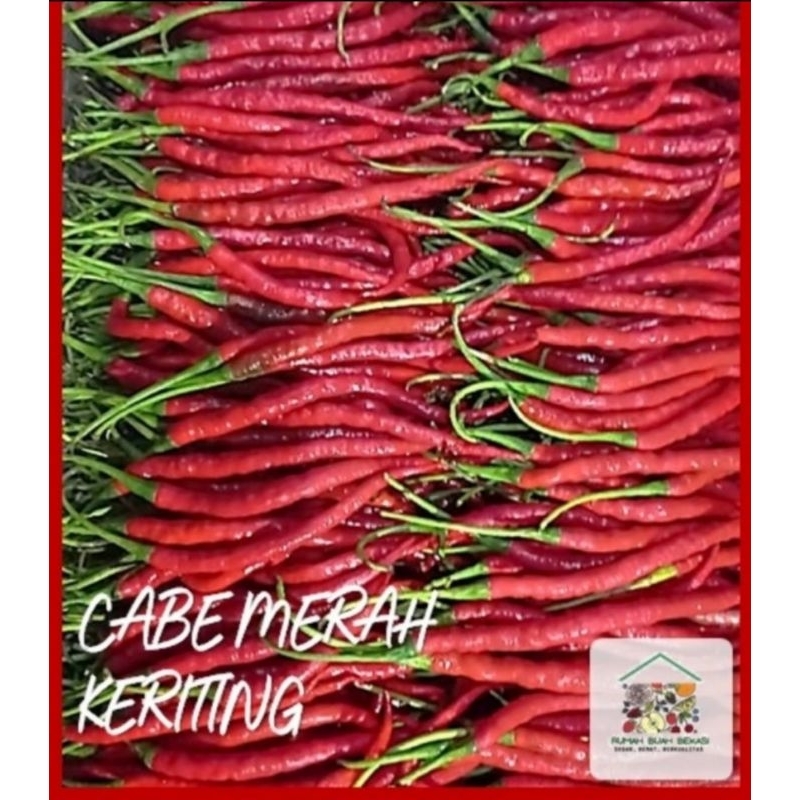 

CABE MERAH KERITING 500 GRAM