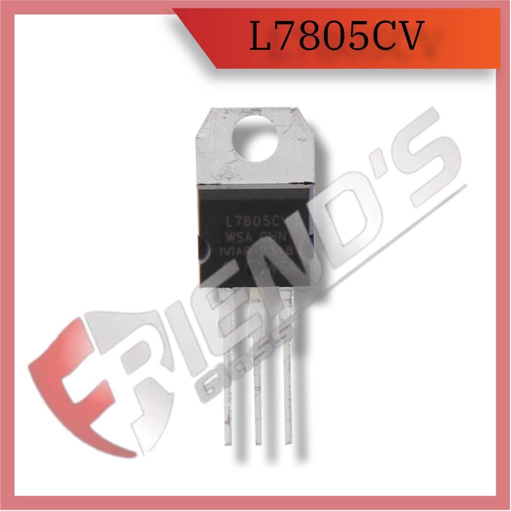 IC REGULATOR L7805CV IC L 7805CV ORI 1 PCS