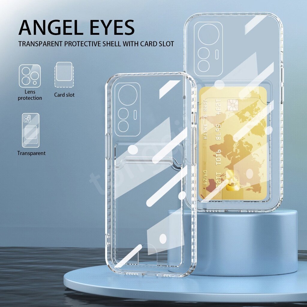 Soft Case Bening + SLOT Kartu Xiaomi 13 12T 12 Lite 12Pro 11T 11 POCO M6 M5 M5s M4Pro M3Pro F7 Ultra