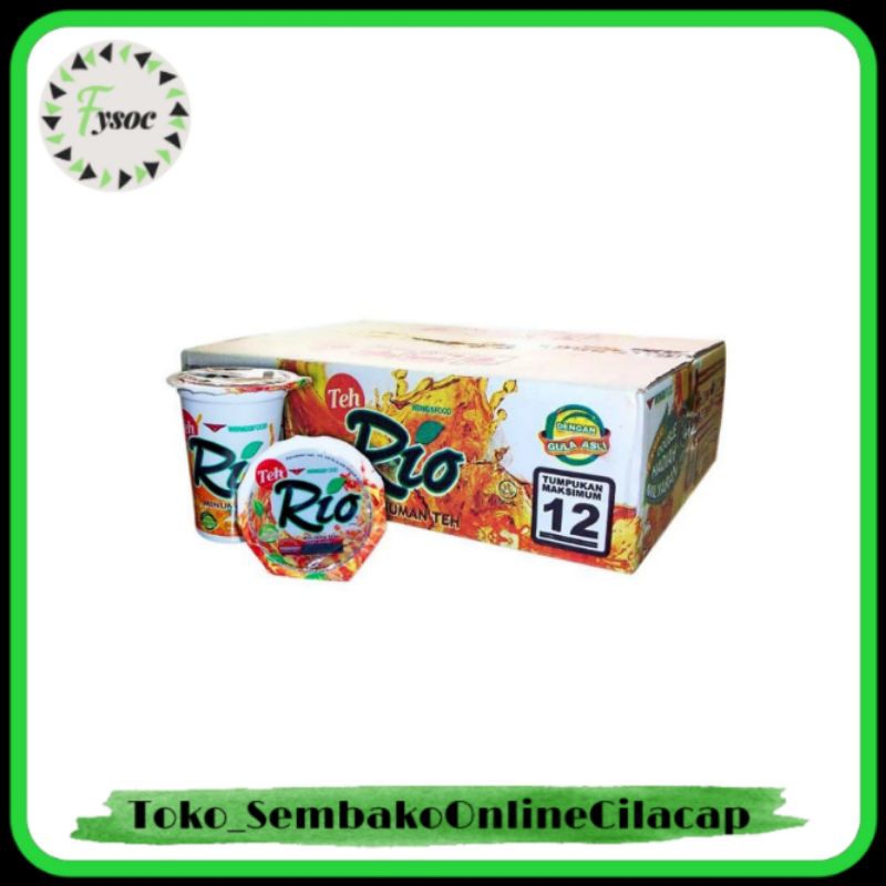 

TEH RIO CUP 180ML MINUMAN GELAS PER DUS ( ISI 24 PCS )