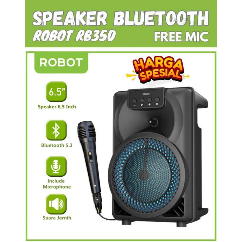 speaker bluetooth robot rb350