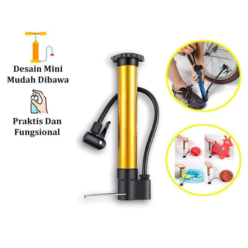 POMPA BAN MINI TANPA LISTRIK POMPA MINI PORTABEL 25CM