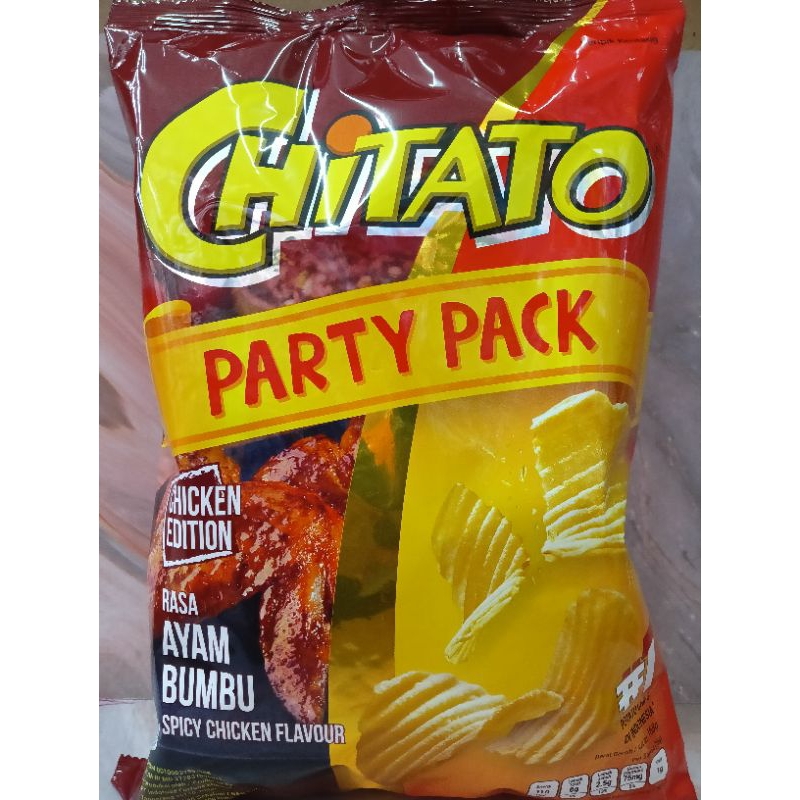 

Chitato Party Pack 168g,Rasa Ayam Bumbu