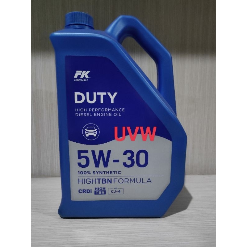 FK duty 5W-30 Oli diesel innova, pajero sport, fortuner