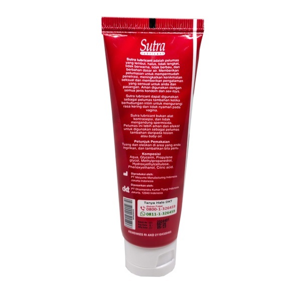 Sutra Lubricant 50ml / Pelumas