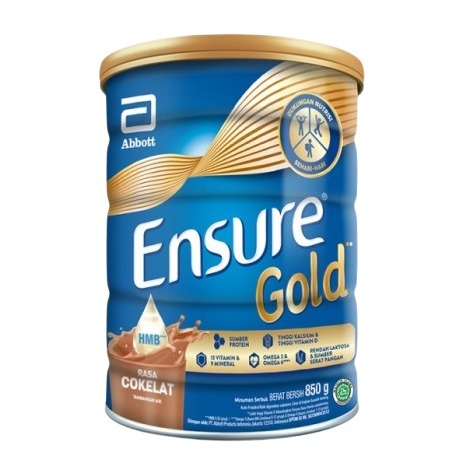 

SUSU ENSURE GOLD RASA COKLAT 850 GRAM MEMENUHI NUTRISI UNTUK DEWASA