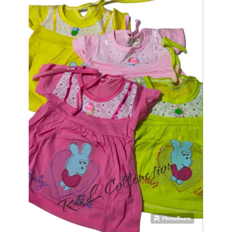 setelan harian bayi perempuan/baju bayi lucu/setelan bayi perempuan murah