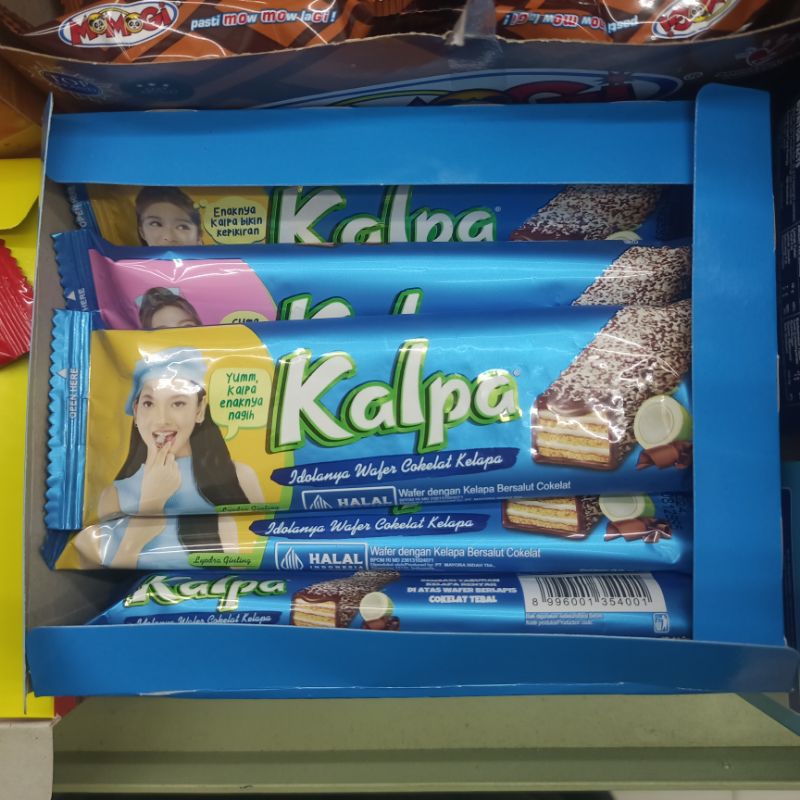 

[ISI 5 PCS] Kalpa Wafer Cokelat Kelapa 22Gr x 5 Pcs