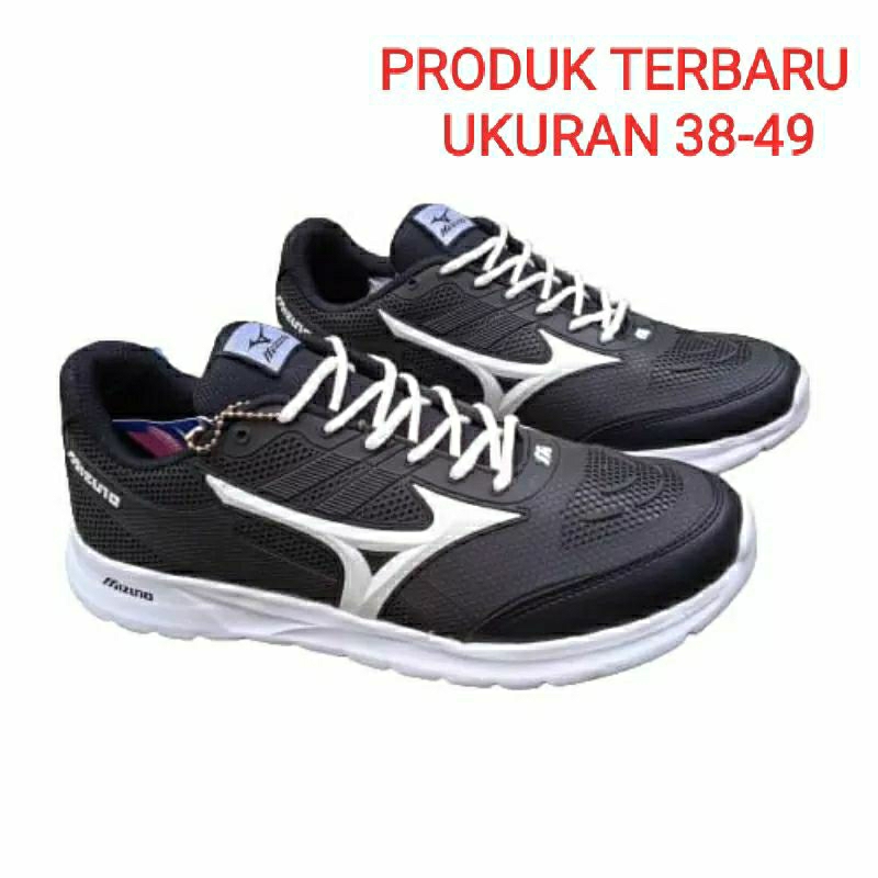 BIG SIZE UKURAN JUMBO 38/39/40/41/42/43/44/45/46/47/48/49 SEPATU HITAM OLAHRAGA FUTSAL SEPATU BULUTA