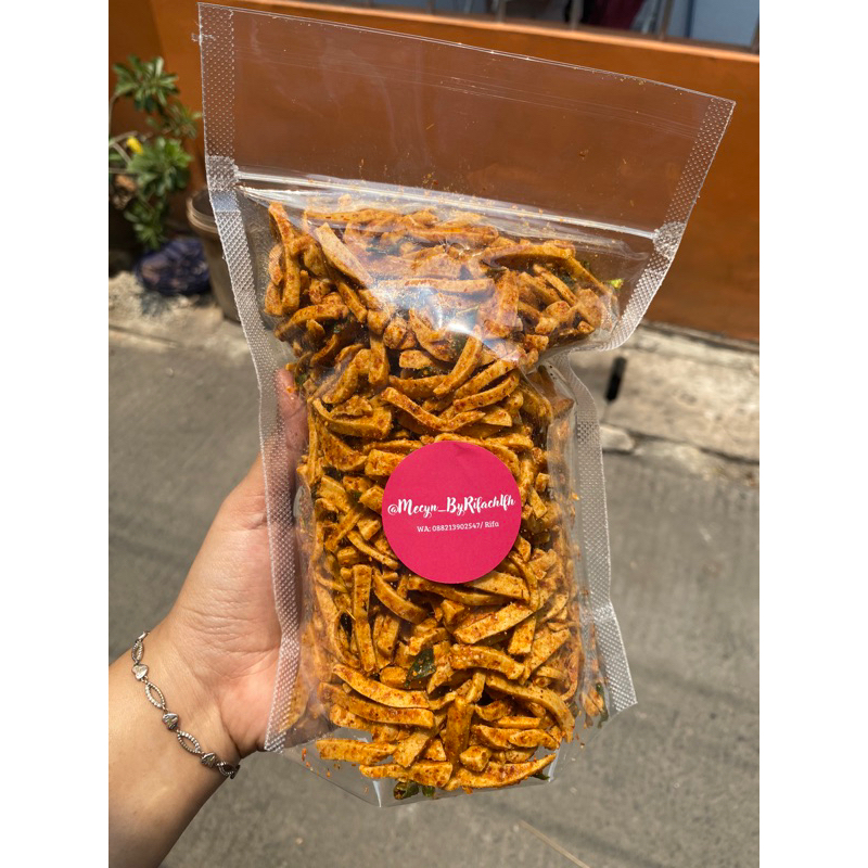 

Basreng Daun jeruk 250gr