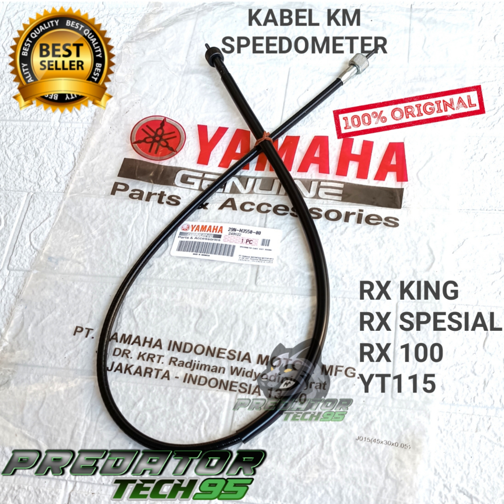 KABEL SPEEDOMETER SPIDO KM KILOMETER ORIGINAL YAMAHA RXK RX KING RXKING RX SPESIAL YT115 RX100