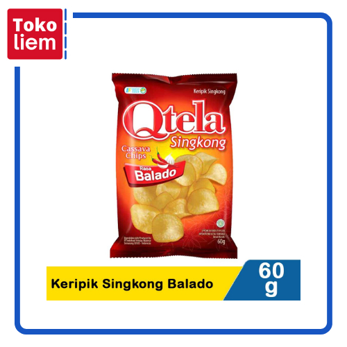 

Qtela Keripik Singkong Balado 60G