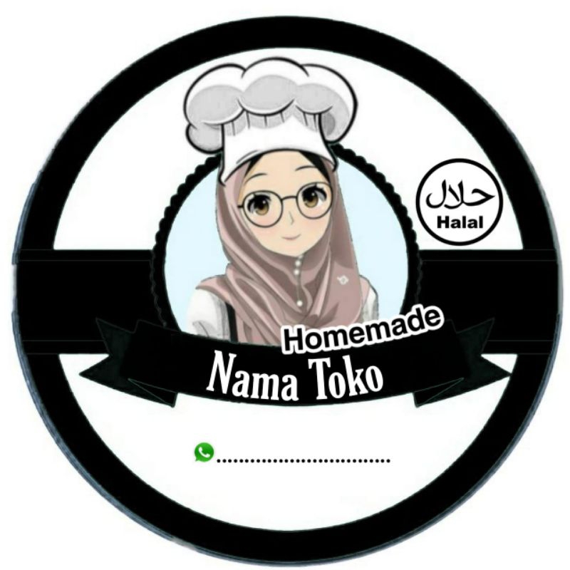 

(Minimal order 100 buah) STIKER PRODUK CEMILAN/ KUE / KUE KERING / BASAH / SNACK / MAKANAN BOX