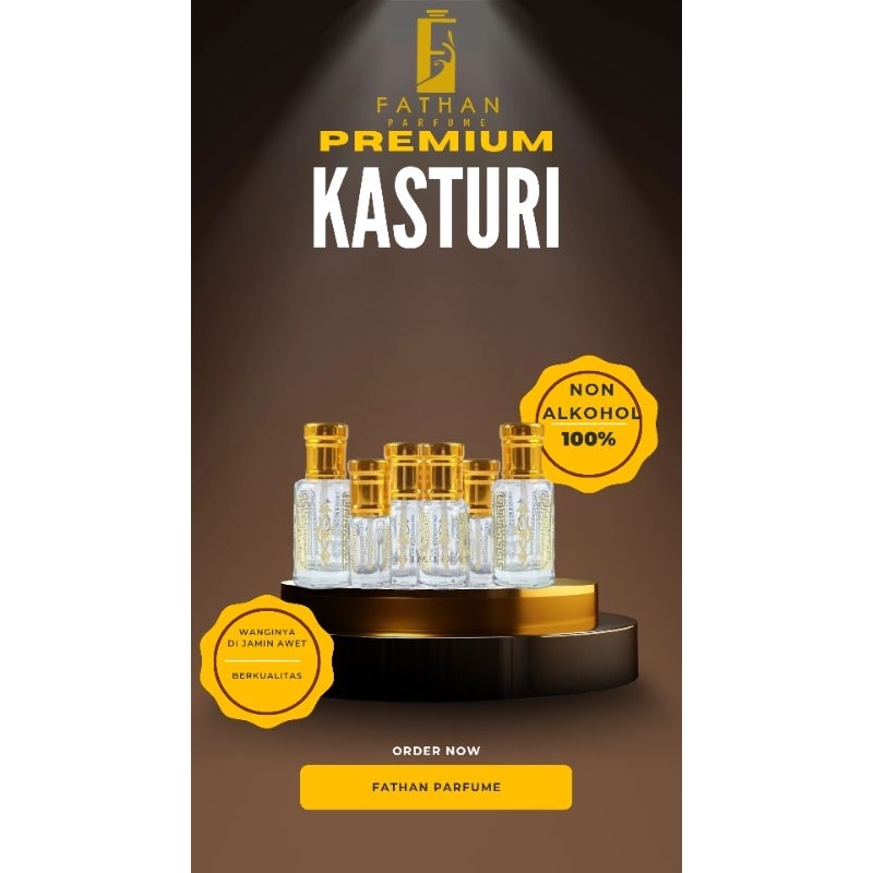 parfum minyak/ Kasturi putih