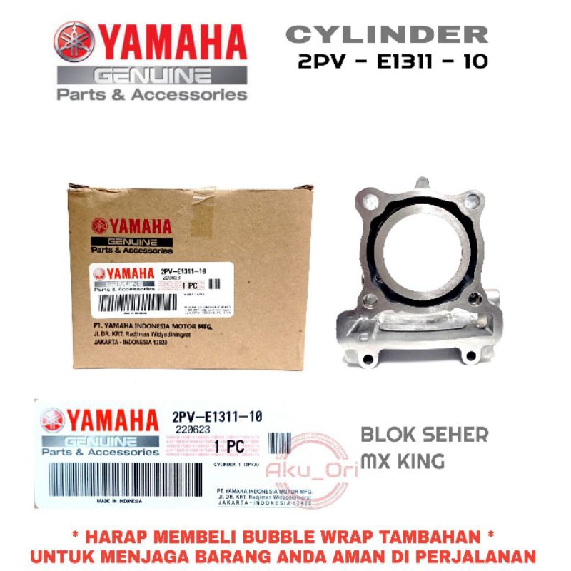 BLOK SEHER JUPITER MX KING 2PV-E1311-10 YGP Boring Mx king Yamaha Original