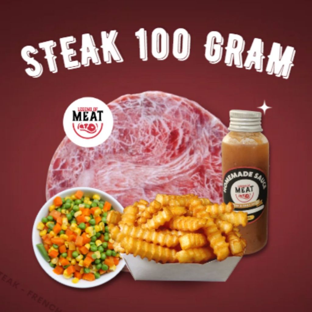 

BARU! Paket Steak Lengkap Beef Tenderloin Meltique Steak 100 Gram