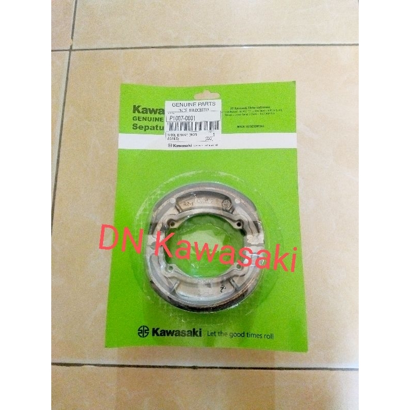 kampas rem belakang tromol Kawasaki Kaze R Blitz zx 130 original