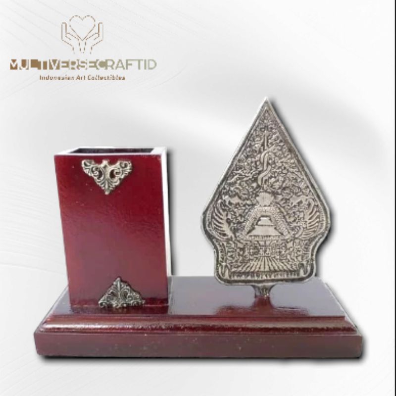 

Tempat Bolpoin Pulpen Pensil Gunungan Logam by Multiverse Craft Id