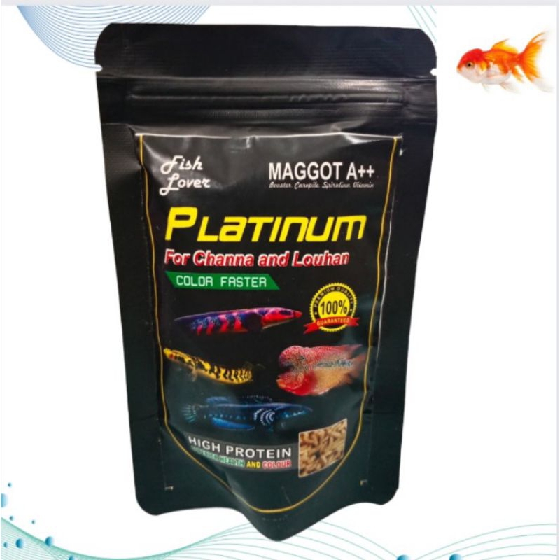 Makanan Ikan FISH LOVER MAGGOT PLATINUM SACHET 30GR