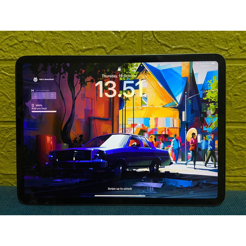 Ipad pro M1 gen 3 128gb gb 11” second, no minus fullset