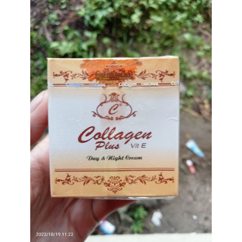 cream collagen siang malam