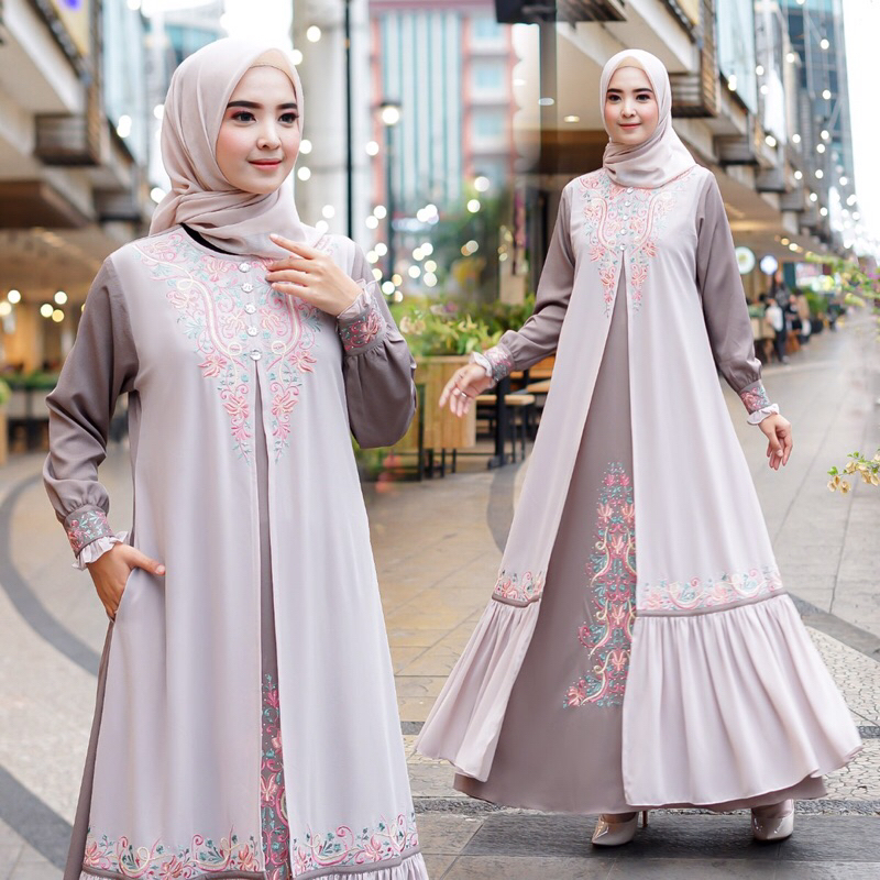 GAMIS AYANA DRES PREMIUM,GAMIS SRAGAMAN ,GAMIS PREMIUM BESELER BY FADINDA