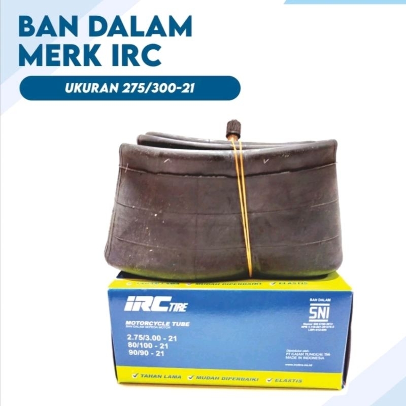 Ban Dalam IRC Ring 21 (275/300) Motor Trail/Custom