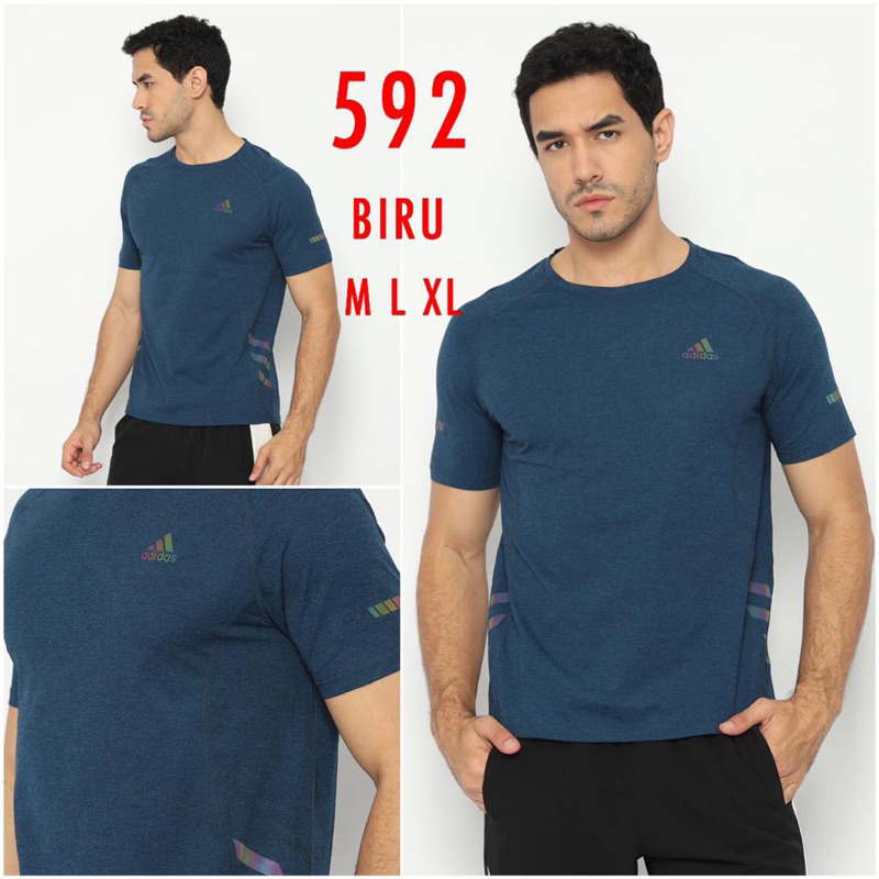 Kaos Olah raga Pria import Adi*as/grade ori/Import