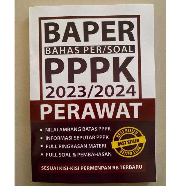 BAPER BAHAS PER/SOAL PPPK 2023/2024 PERAWAT