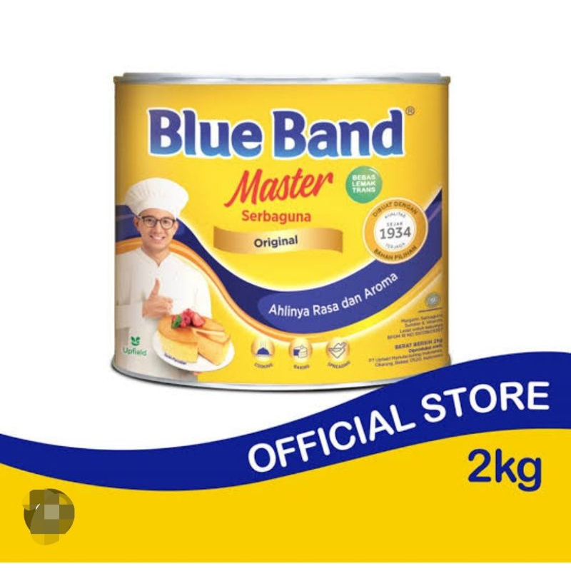 

Blue band master serbaguna 2kg kaleng jumbo pcs