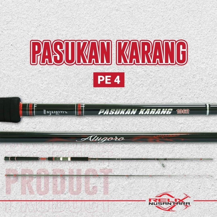 Joran Relix Nusantara Pasukan Karang 1023, 1062 & 1062 ( PE 4 ) - Joran Surf