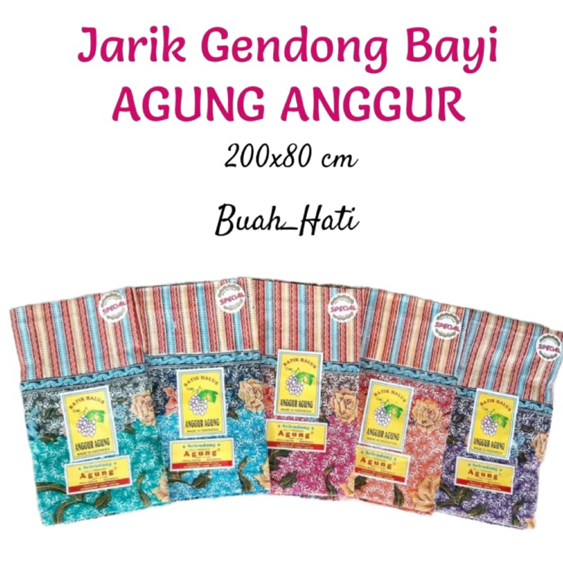 Jarik Gendong Agung Anggur Gendong Bayi Murah