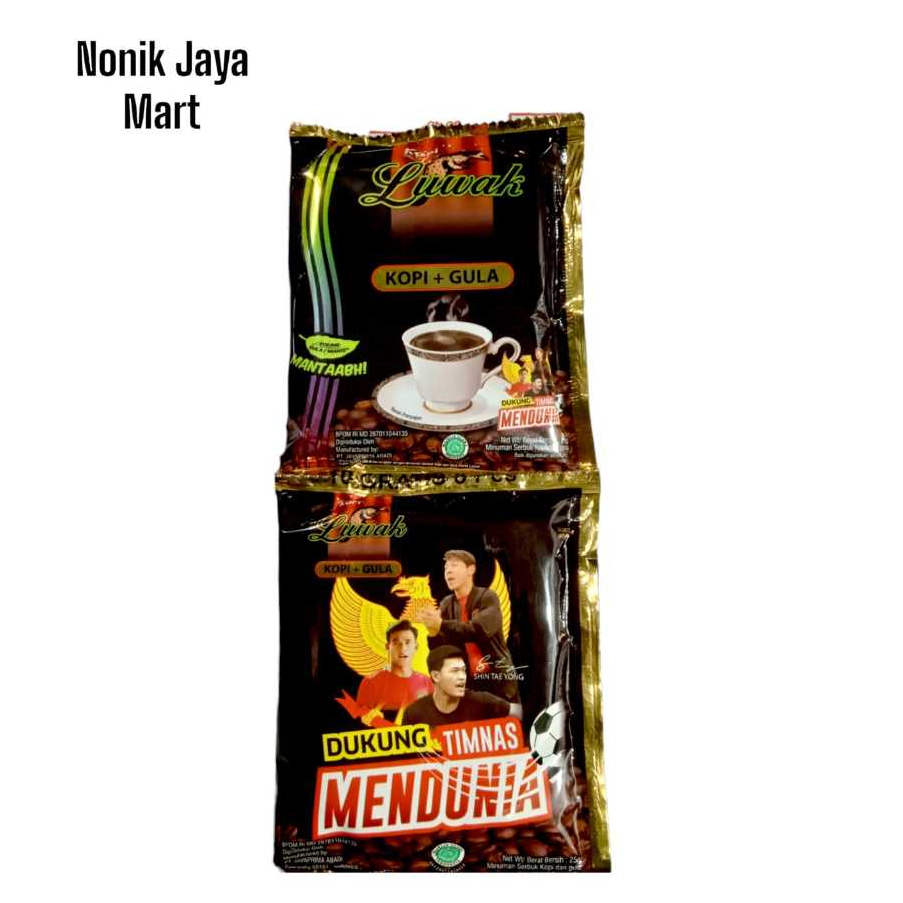 

Luwak Hitam Kopi+Gula Renceng