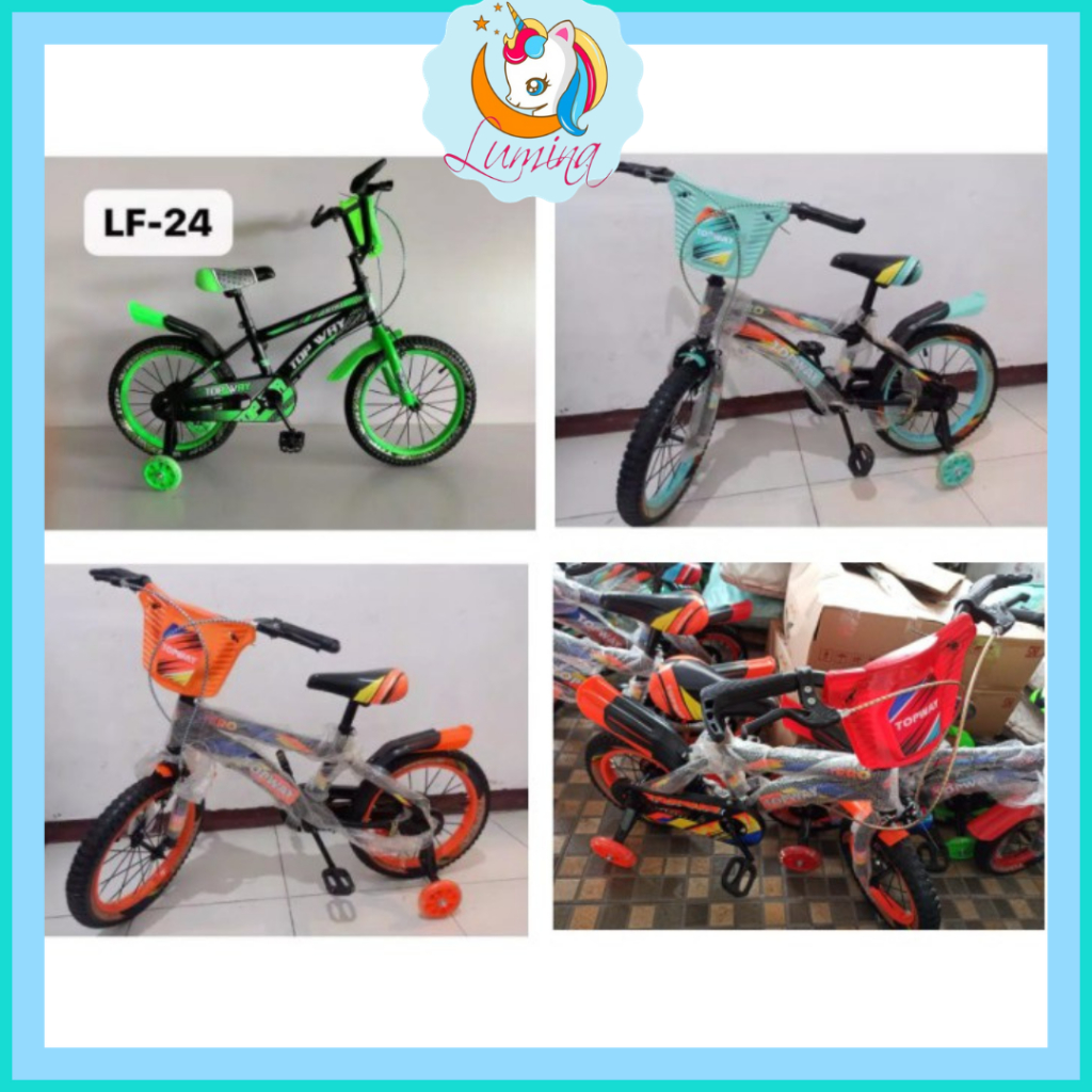 SEPEDA BMX 12 Top Way SEPEDA RODA DUA BAN POMPA PALING MURAH