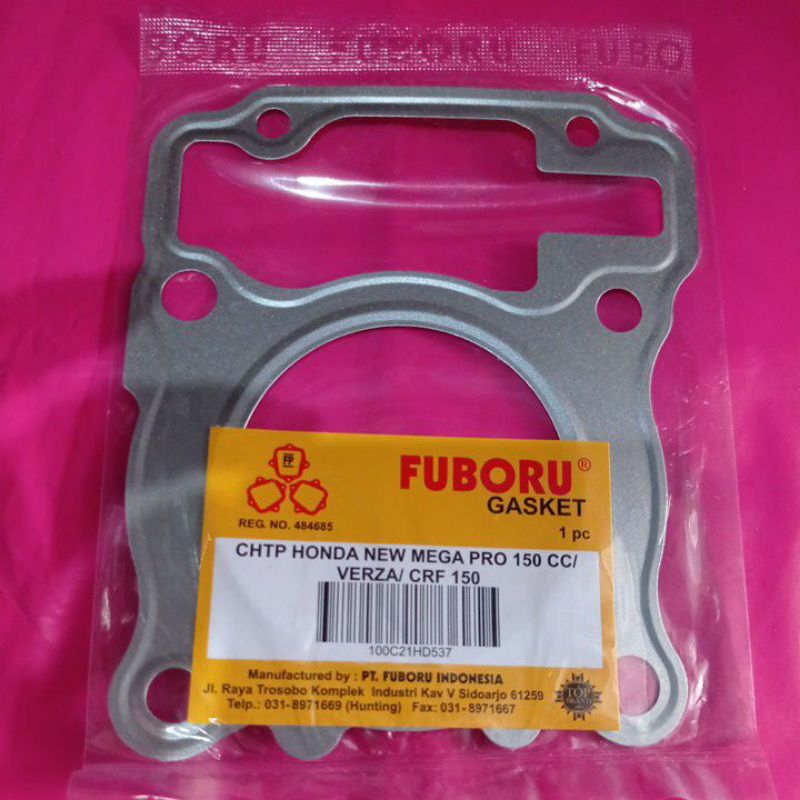 PAKING KOP CRF150 PAKING KOP VERZA PAK KOP CRF PAKING KOP MEGAPRO MONO SOCK PERPACK FUBORU