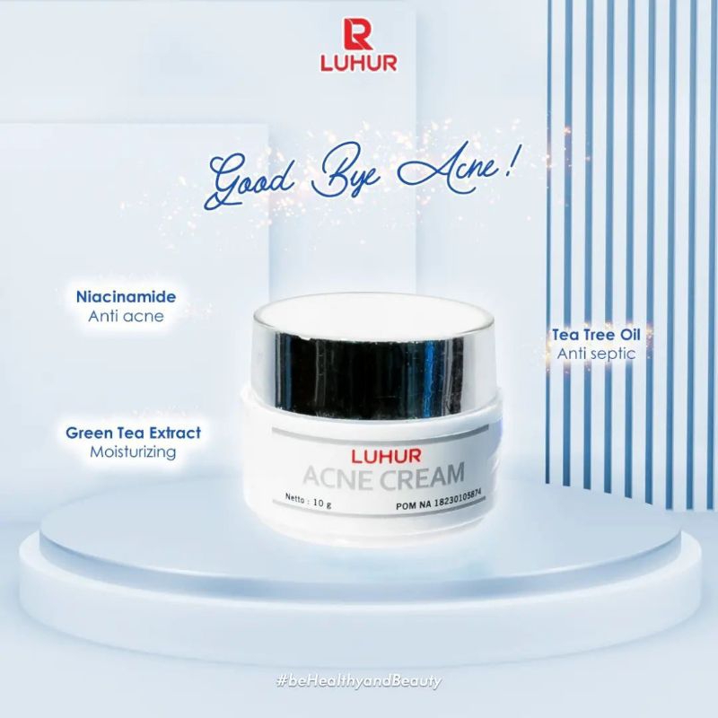 CREAM JERAWAT LUHUR SKINCARE