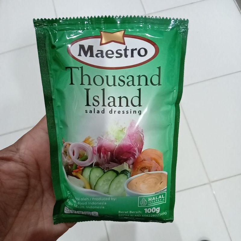 

Mahbubah - Maestro 100 g Thousand Island Salad Dressing Sachet