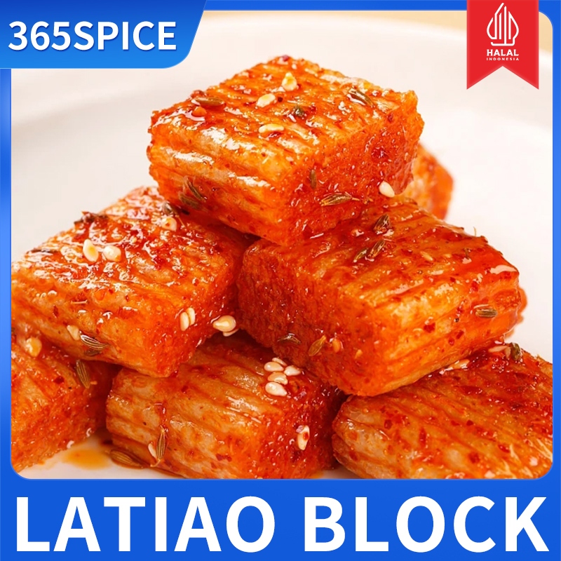 

[HALAL SNACK] LATIAO Block | CEMILAN VEGETARIAN SNACK GLUTEN LATIAO | PEDAS LEZAT