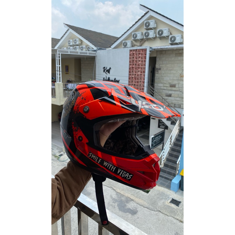 helm trail KYT motor cross original