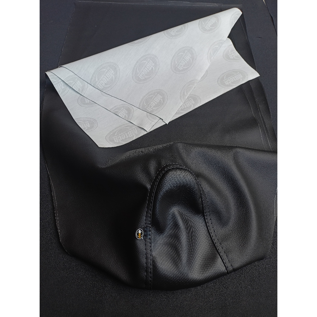 COVER KULIT SARUGN JOK SCOOPY MBTECH JAHIT DEPAN - KULIT MBTECH JOK SCOOPY