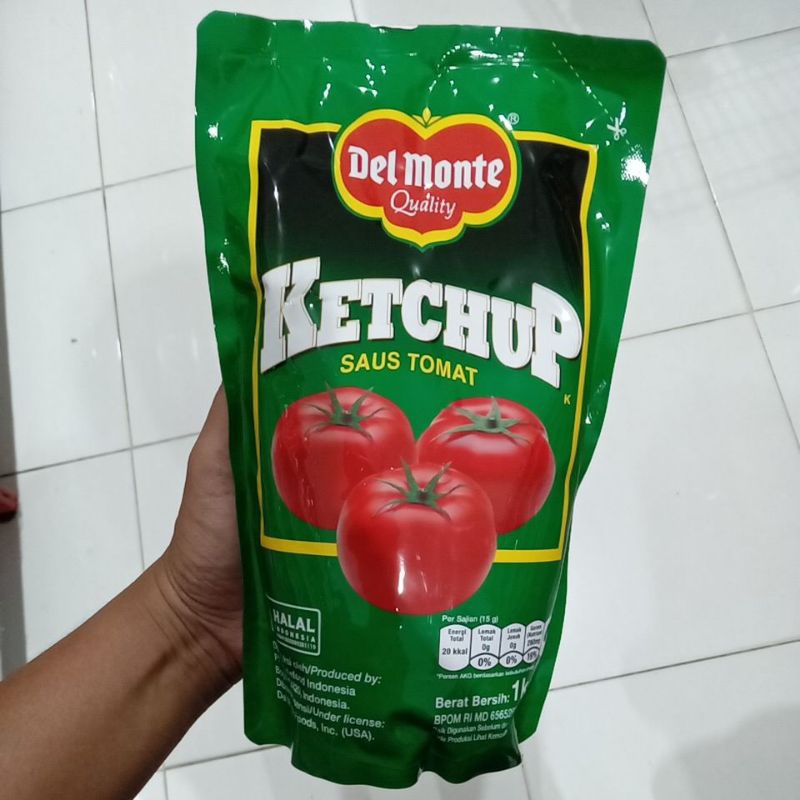 

Mahbubah - Del Monte 1 Kg Ketchup Saus Tomat Refil