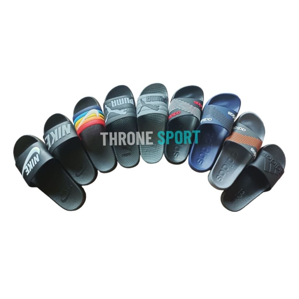 SENDAL IMPORT ADIDAS BLUE-NAVY SENDAL PRIA SENDAL WANITA SENDAL GAYA SENDAL