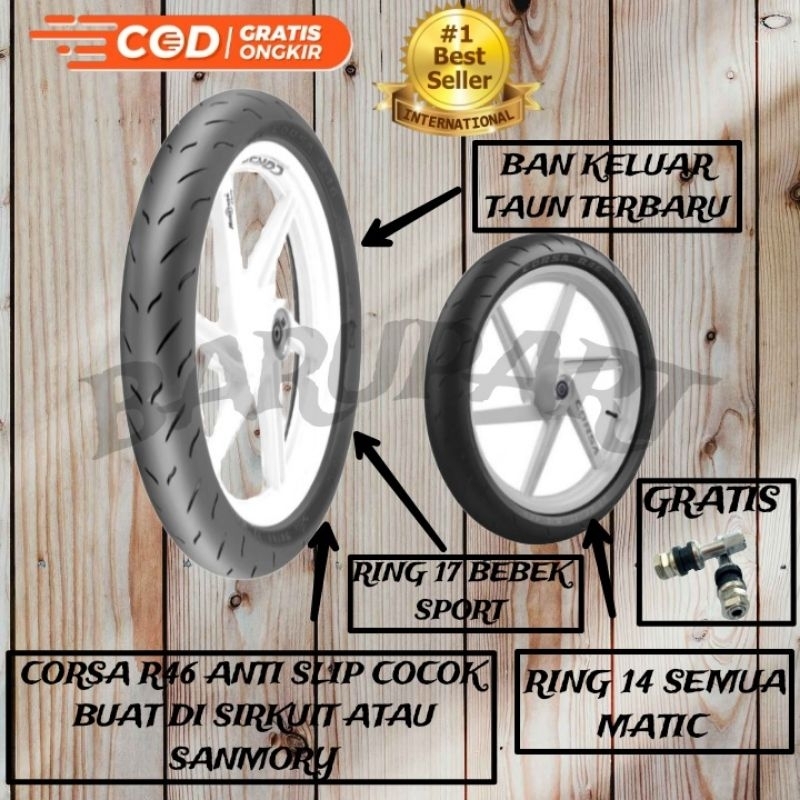 BAN LUAR CORSA R46 RING 14 17 SOFTCOMPON BAN CORNERING