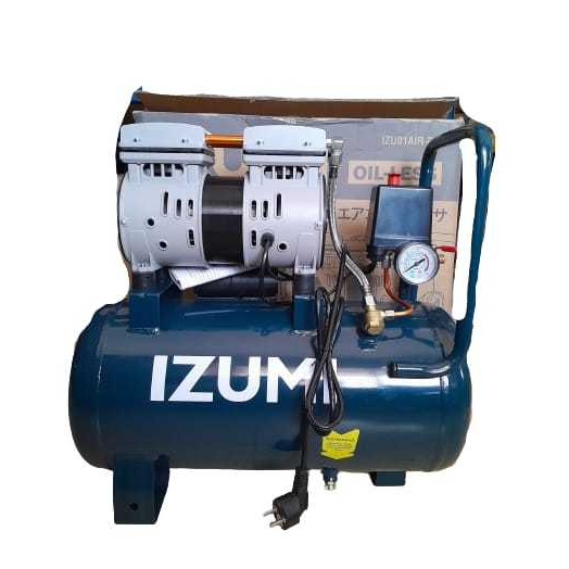 Compressor Oiless IZUMI OL 0724 3/4HP Mesin Kompresor Angin 24 Liter