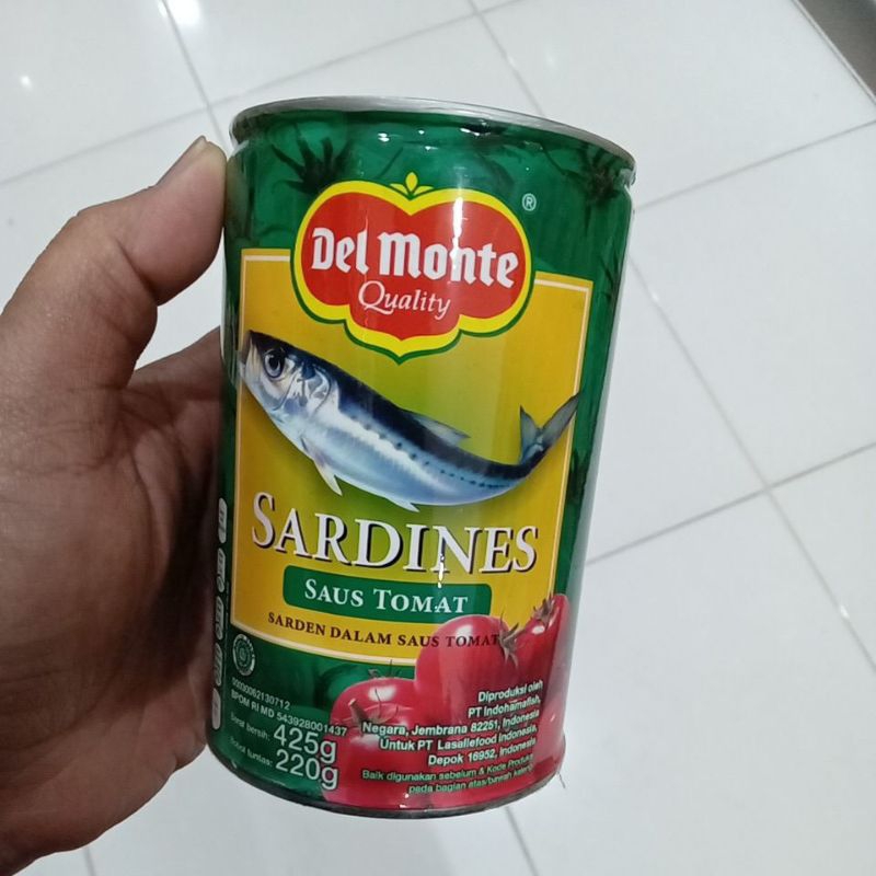 

Mahbubah - Del Monte 425 g Sardines Saus Tomat