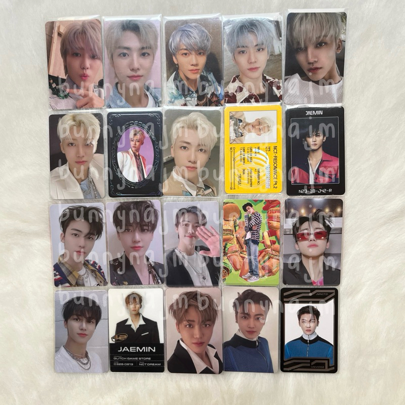 [READY] NCT DREAM JAEMIN PHOTOCARD PC ALBUM WE BOOM RESONANCE PAST FUTURE DEPARTURE ID CARD ACCEESS 