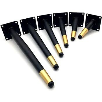 KAKI KURSI SOFA BLACK GOLD / SOFA LEG / KAKI SOFA BESI / KAKI MEJA