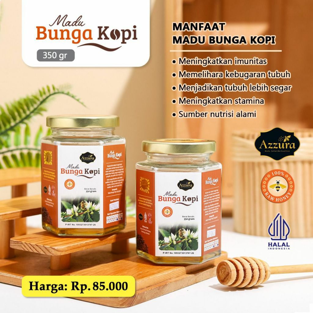 

MADU ​BUNGA KOPI 350 gram