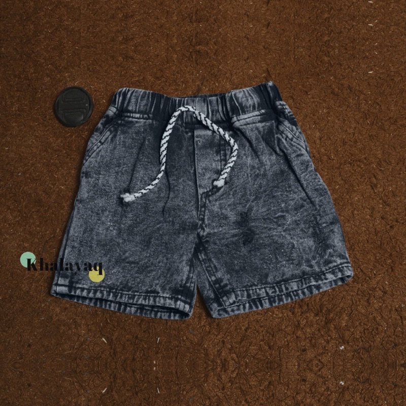 celana pendek jeans/celana pendek denim anak laki-laki 1-6 tahun